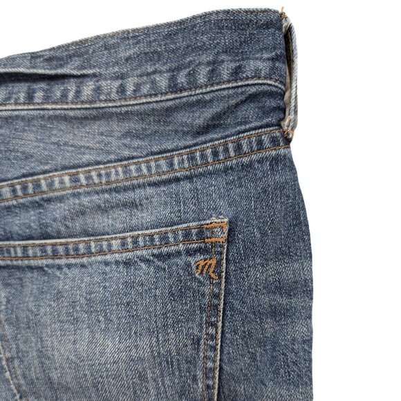 Madewell Cutoff Jean Shorts Womens Blue 100% Cotton Button Fly Denim Size 26 - Picture 10 of 10